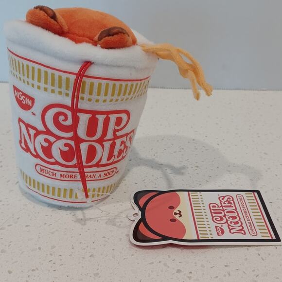 NEW Anirollz NISSIN CUP NOODLES Foxiroll Plush Toy - Picture 1 of 3